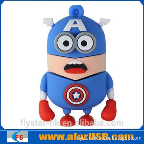 Avenger USB Flash Captain America shape usb cute usb